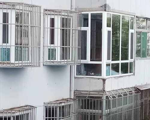 忻州文化宿舍斷橋窗更換