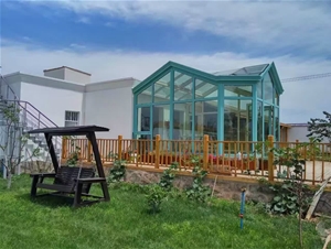 異形頂斷橋鋁陽光房